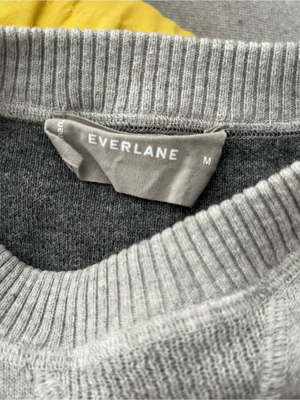 Everlane Light Gray Crewneck Sweatshirt - Picture 3 of 4